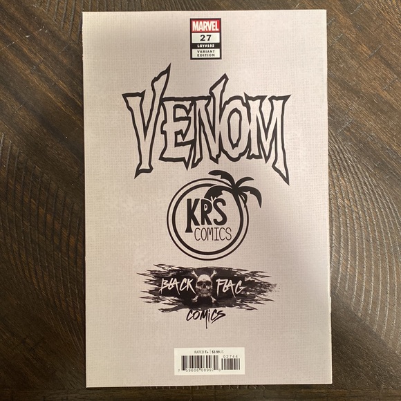Venom #27 Crain Secret Dark Virgin Variant. - Picture 4 of 4